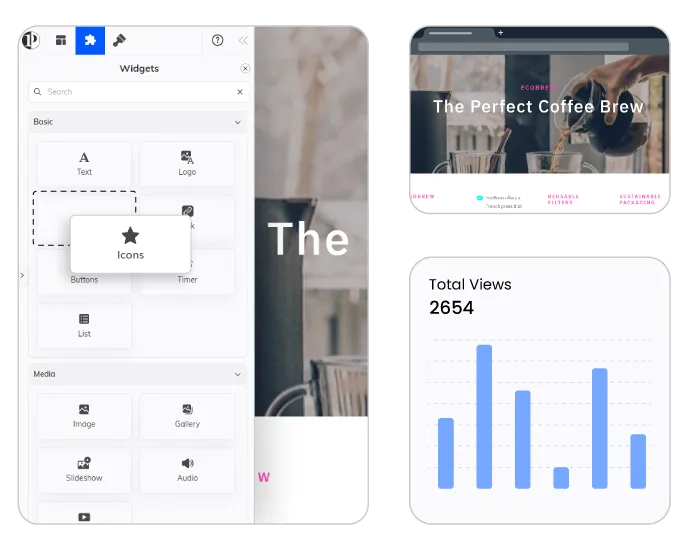 Impressive range of templates 